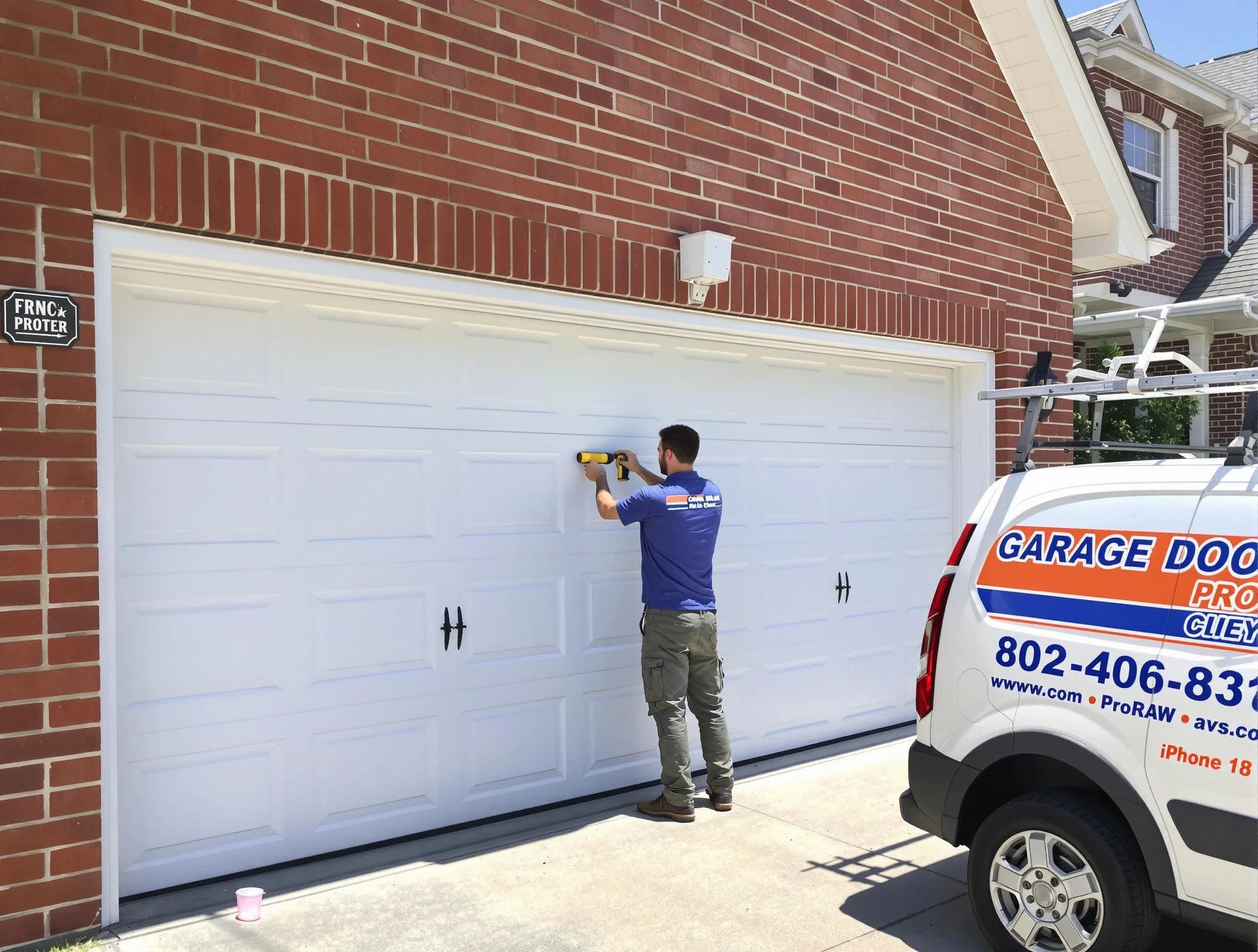 Local garage door repair service by Provo Garage Door Repair in Provo