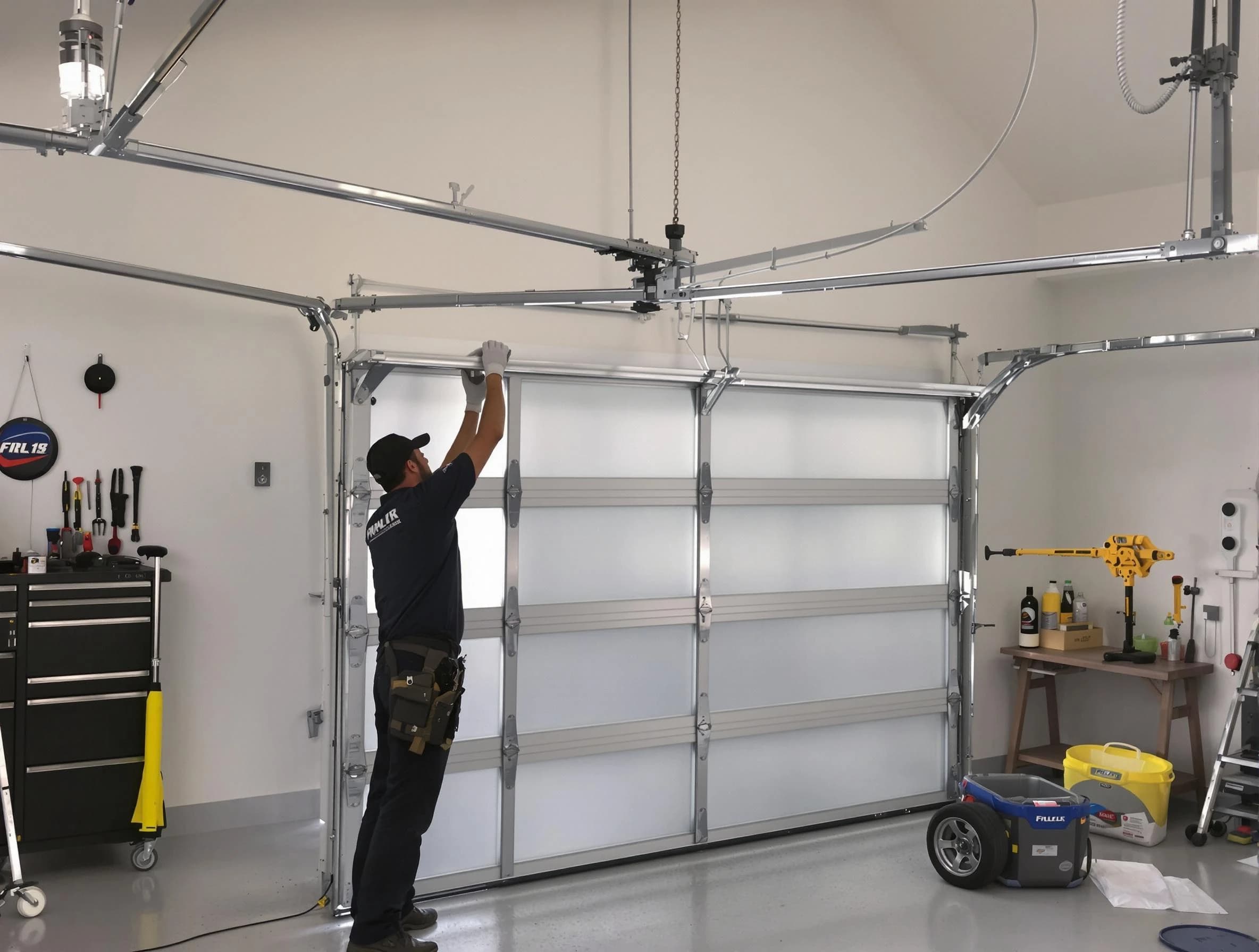 Provo Garage Door Repair certified team performing precision garage door installation in Provo