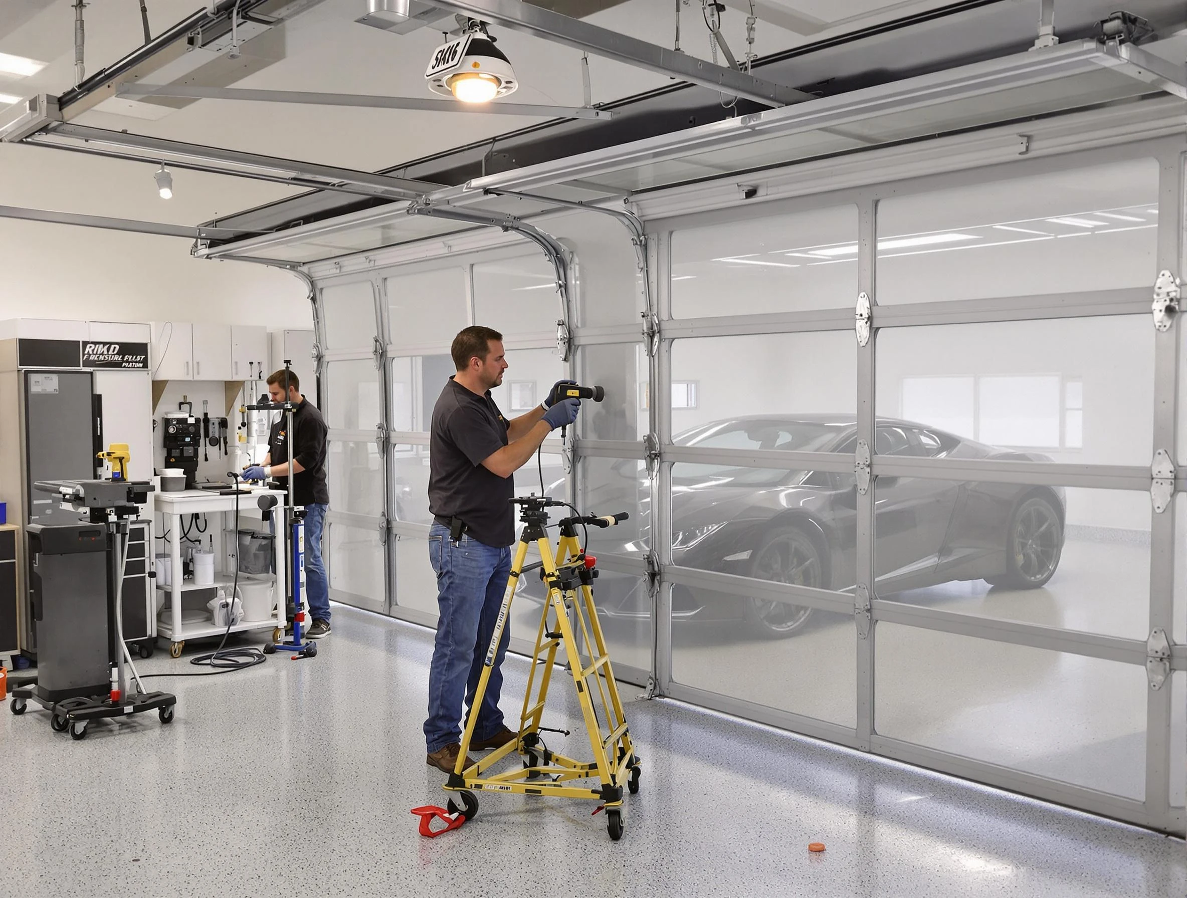 Garage Door Dents Repair in Provo