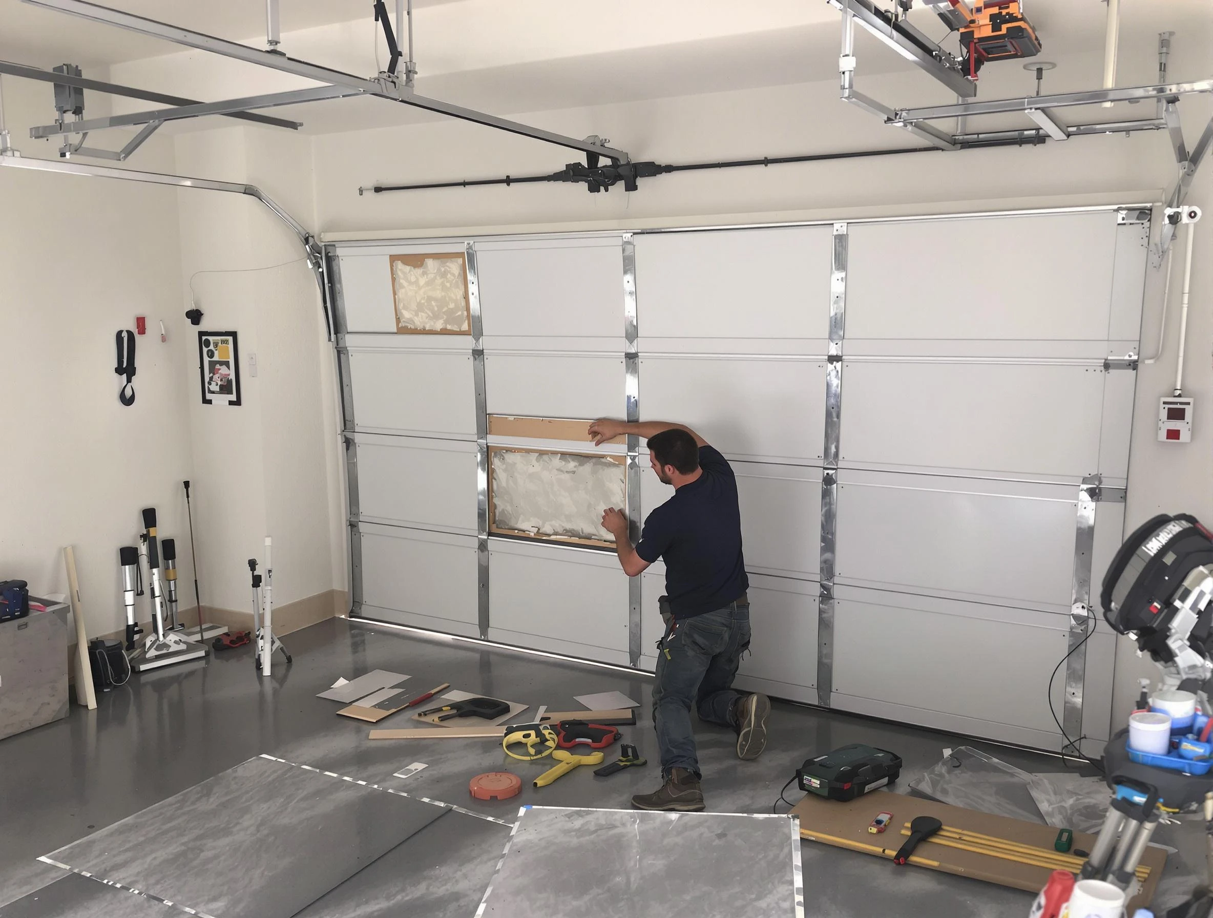 Garage Door Panel Repair in Provo