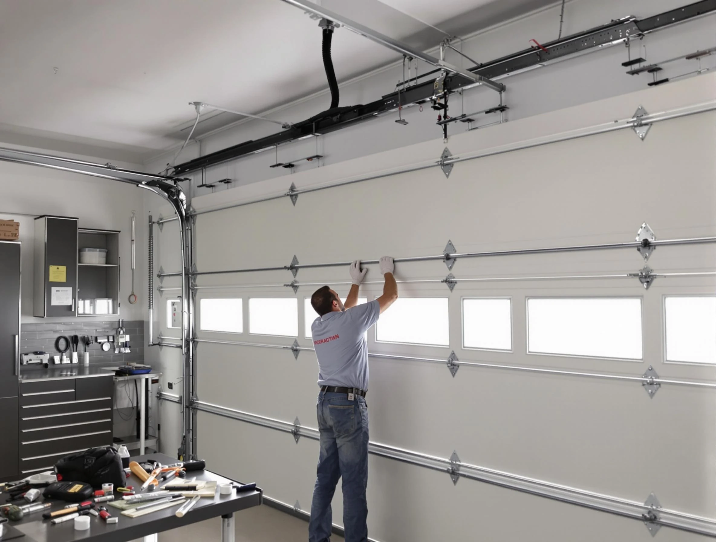 Garage Door Track Repair in Provo
