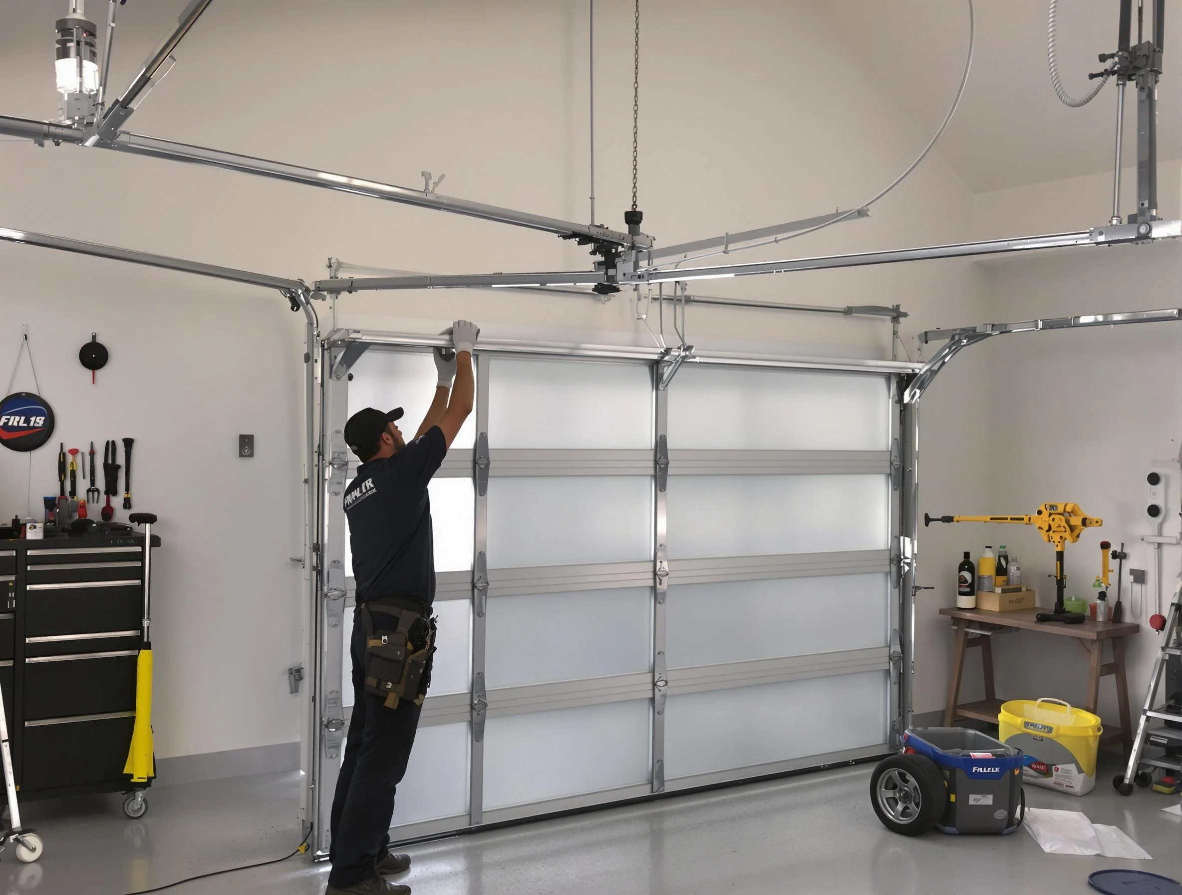 Provo Garage Door Repair certified team performing precision garage door installation in Provo