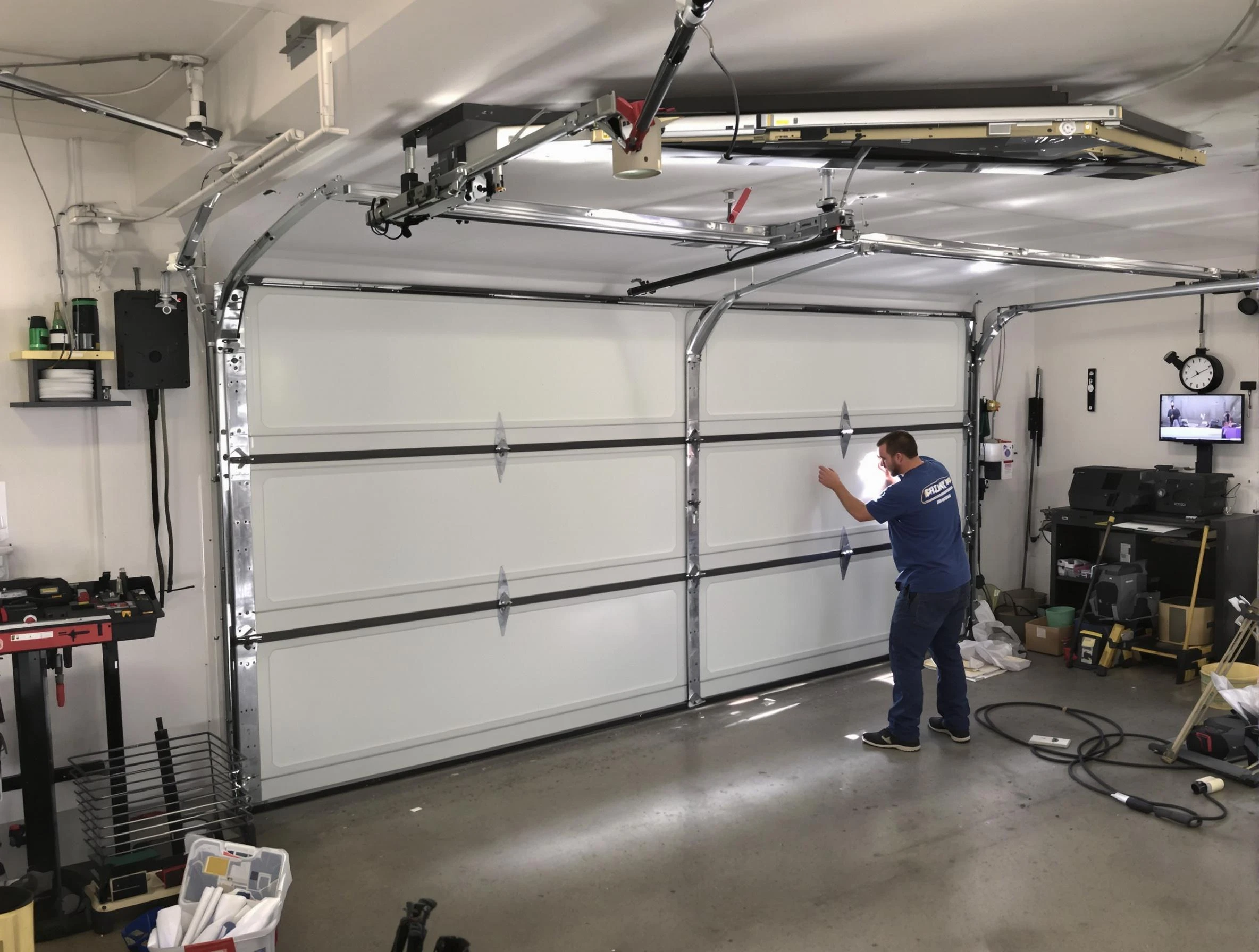 Professional garage door repair service by Provo Garage Door Repair in Provo