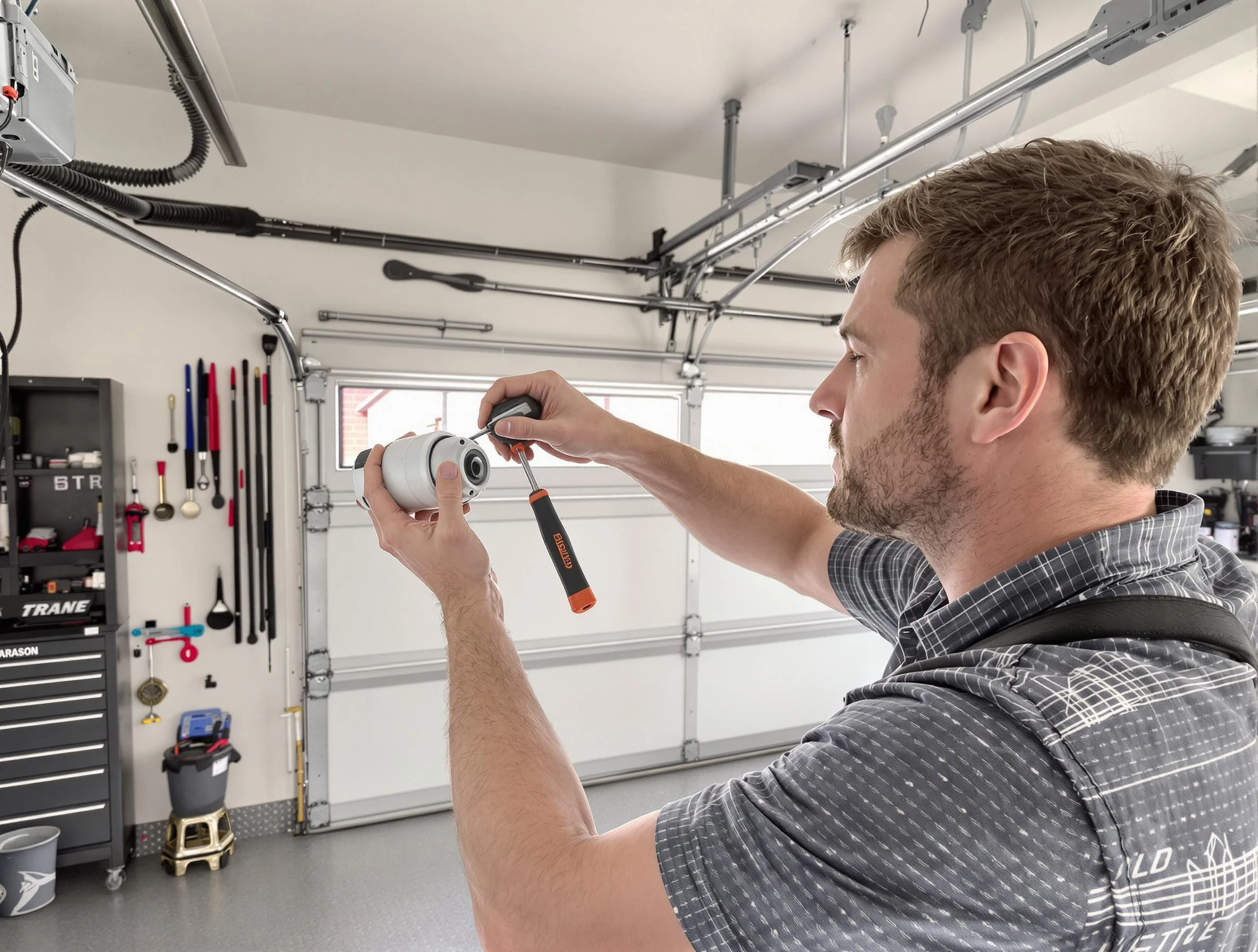 Garage door opener repair service by Provo Garage Door Repair in Provo