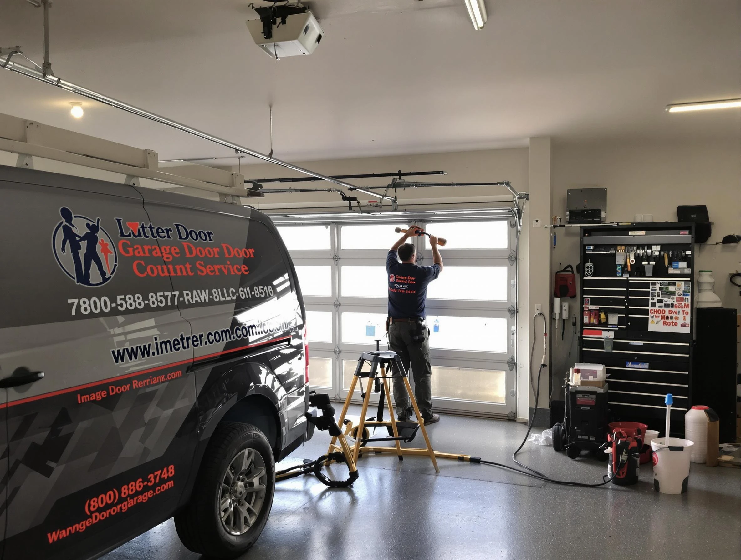 Provo Garage Door Repair rapid response team performing same-day repair in Provo
